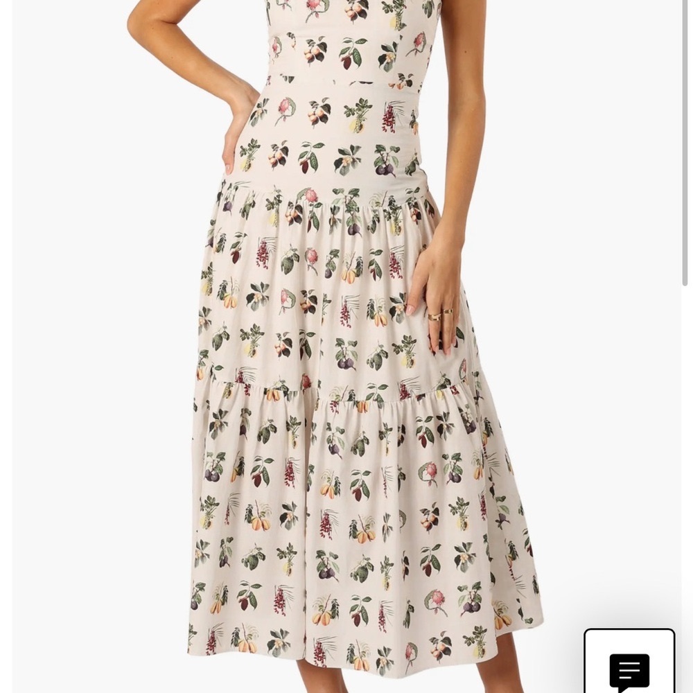 Petal and pup botanique floral Print Sleeveless Dress